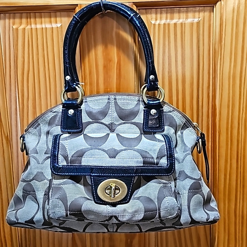 Coach Monogrammed Bag